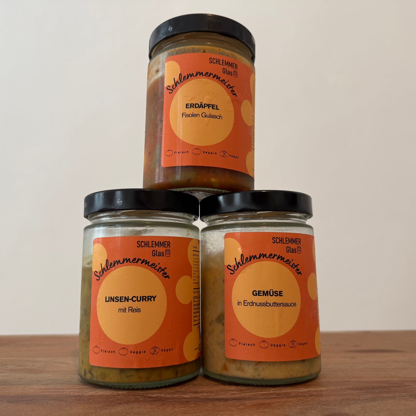 Vegane Hauptgerichte im Schlemmerglas – herzhaft & regional